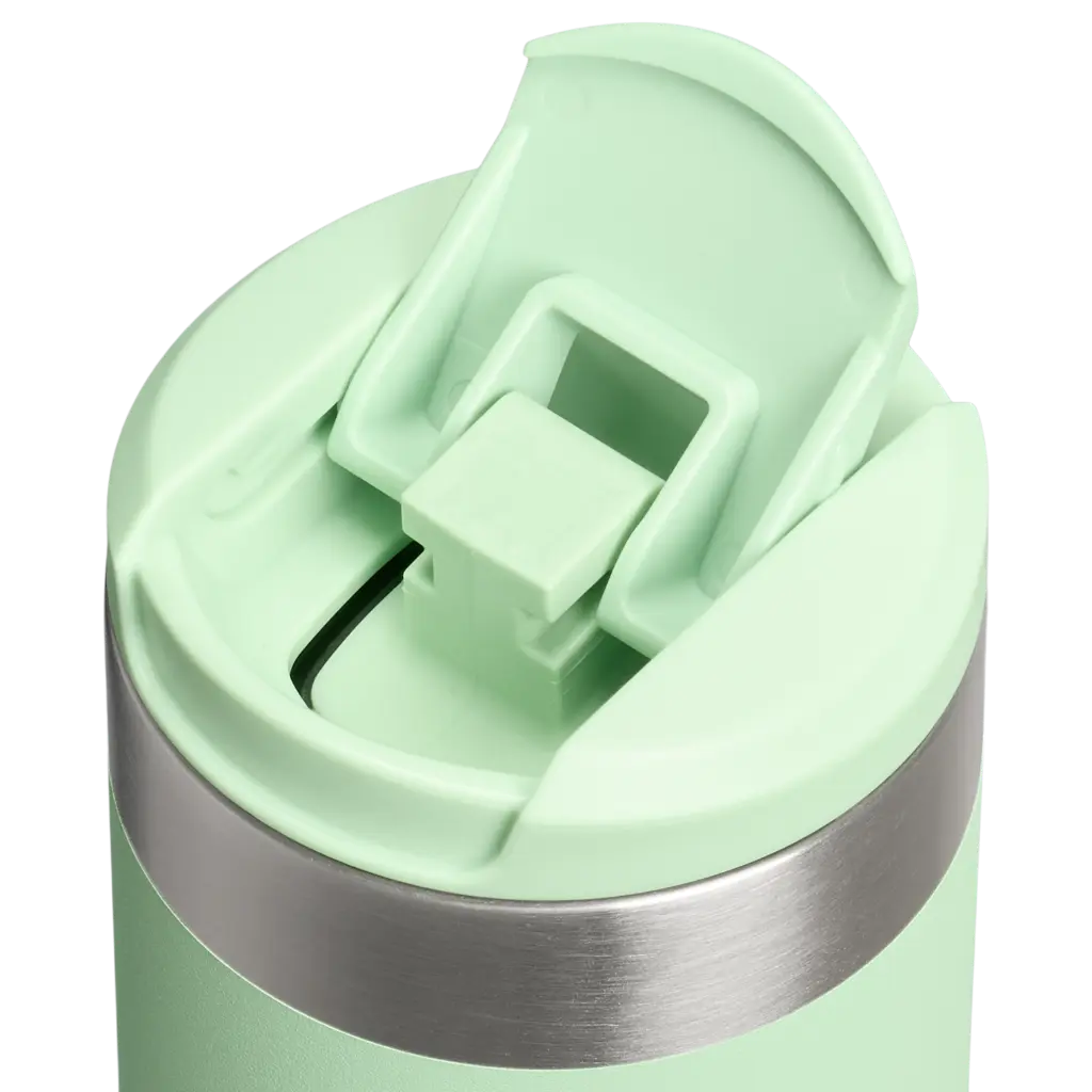 Web_PNG_Square-The AeroLight Transit Mug 16OZ - Pistachio - Lid Detail.webp