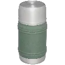 Web_PNG_Square-The Artisan Thermal Food Jar 17oz - 0.50L - Hammertone Green - Hero Back.webp