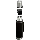 Web_PNG_Square-The Legendary Classic Bottle 1.5QT - Black 2.0 - Hero Exploded.webp