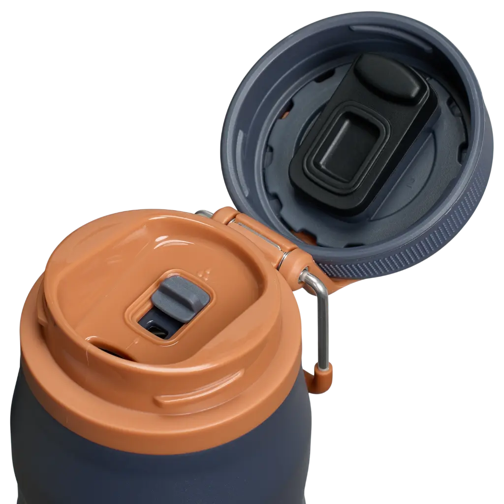 Web_PNG_Square-FACE+FORCE The IceFlow Aerolight Bottle Twist Flip 24OZ - Twilight - Lid Detail.webp