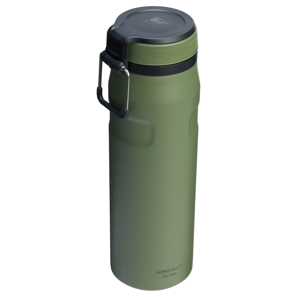 Web_PNG_Square-The IceFlow™ Bottle Twist Flip 24OZ - Dried Pine - Hero Back.webp