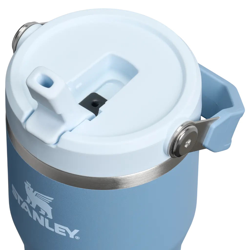 Web_PNG_Square-The IceFlow Flip Straw 2.0 Tumbler 20OZ - Indigo - Lid Detail.webp