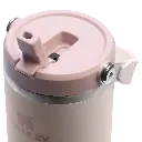 Web_PNG_Square-The IceFlow™ Flip Straw 2.0 Tumbler 30OZ - Rose Quartz - Lid Detail.webp