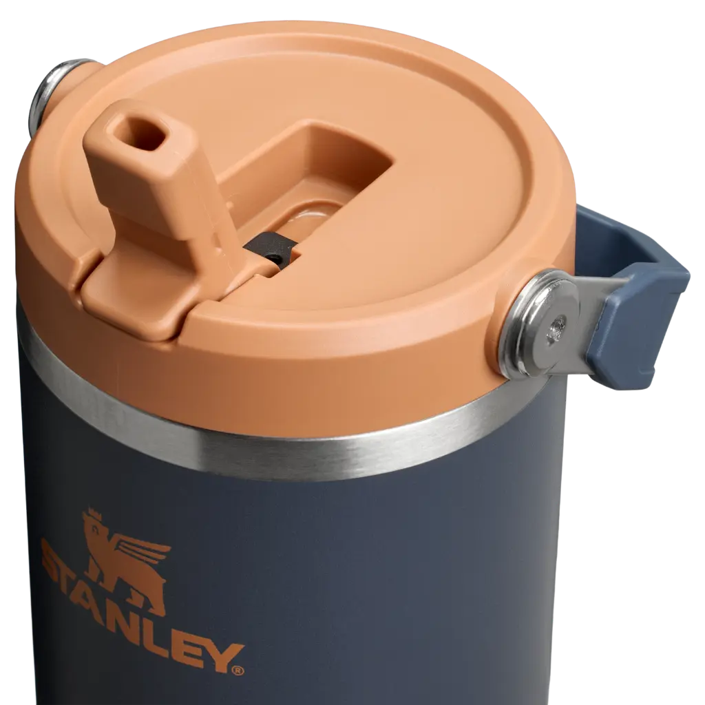 Web_PNG_Square-The IceFlow™ Flip Straw Tumbler 30OZ - Twilight - Lid Detail.webp