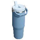 Web_PNG_Square-The IceFlow Flip Straw 2.0 Tumbler 30OZ - Indigo - Hero Back.webp