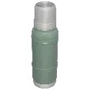 Web_PNG_Square-The Artisan Thermal Bottle 1.1QT - 1.0L - Hammertone Green - Hero Back.webp
