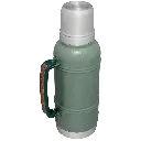 Web_PNG_Square-The Artisan Thermal Bottle 1.5QT - 1.4L - Hammertone Green - Hero Back.webp
