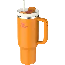 Web_PNG_Square-The Quencher H2.O FlowState™ Tumbler 40oz Golden Rod-1.webp