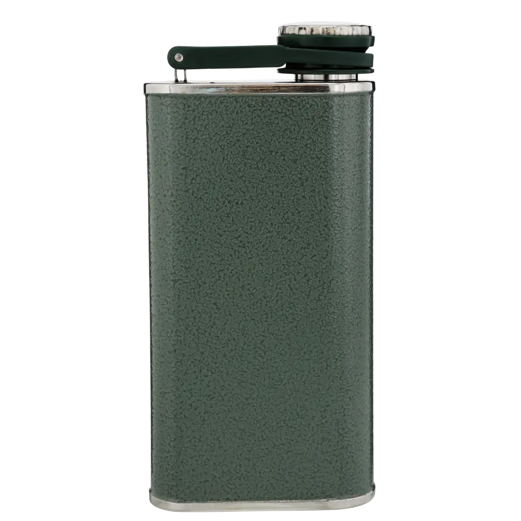 Web_PNG_Square-Classic Easy Fill Wide Mouth Flask 8oz Hammertone Green (5).webp