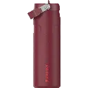 Web_PNG_Square-The IceFlow™ Bottle Flip Straw 2.0 24oz Cranberry-2.webp