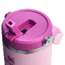 Web_PNG_Square-The IceFlow™ Flip Straw 2.0 Tumbler  30OZ - Cherry Blossom - Lid Detail.webp