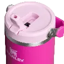 Web_PNG_Square-The IceFlow Flip Straw 2.0 Tumbler 30OZ - Violet Blossom - Lid Detail.webp