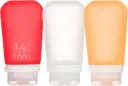 GoToob+ 3-Pack Small (1.7 fl.oz; 53ml) Clear/Red/Orange