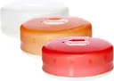 GoTubb 3-Pack Medium (5.3 cu.in./86cc) Clear/Orange/Red