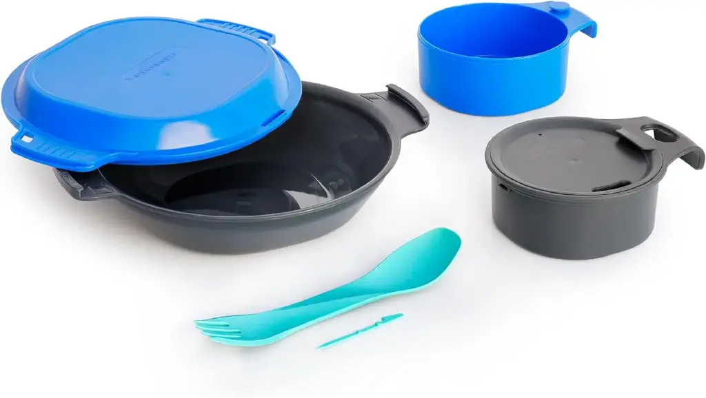 GoKit Deluxe (7 delova) Ugalj/Plava 